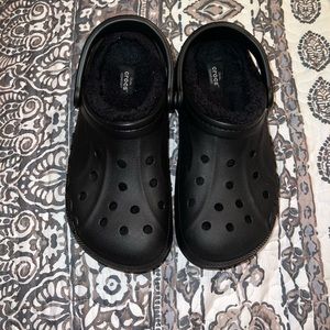 Fleece lined crocs!